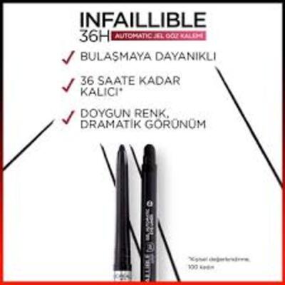 Loreal Paris Eyeliner Likit İnfaillible Grip Siyah (Dy)