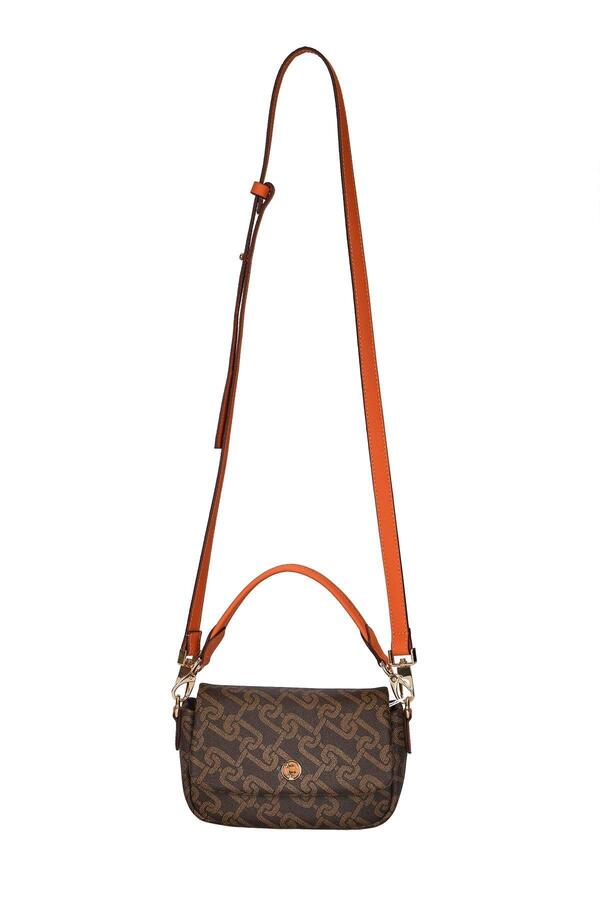 U.S. Polo Assn. Çapraz Çanta US24115 Kahve-Turuncu