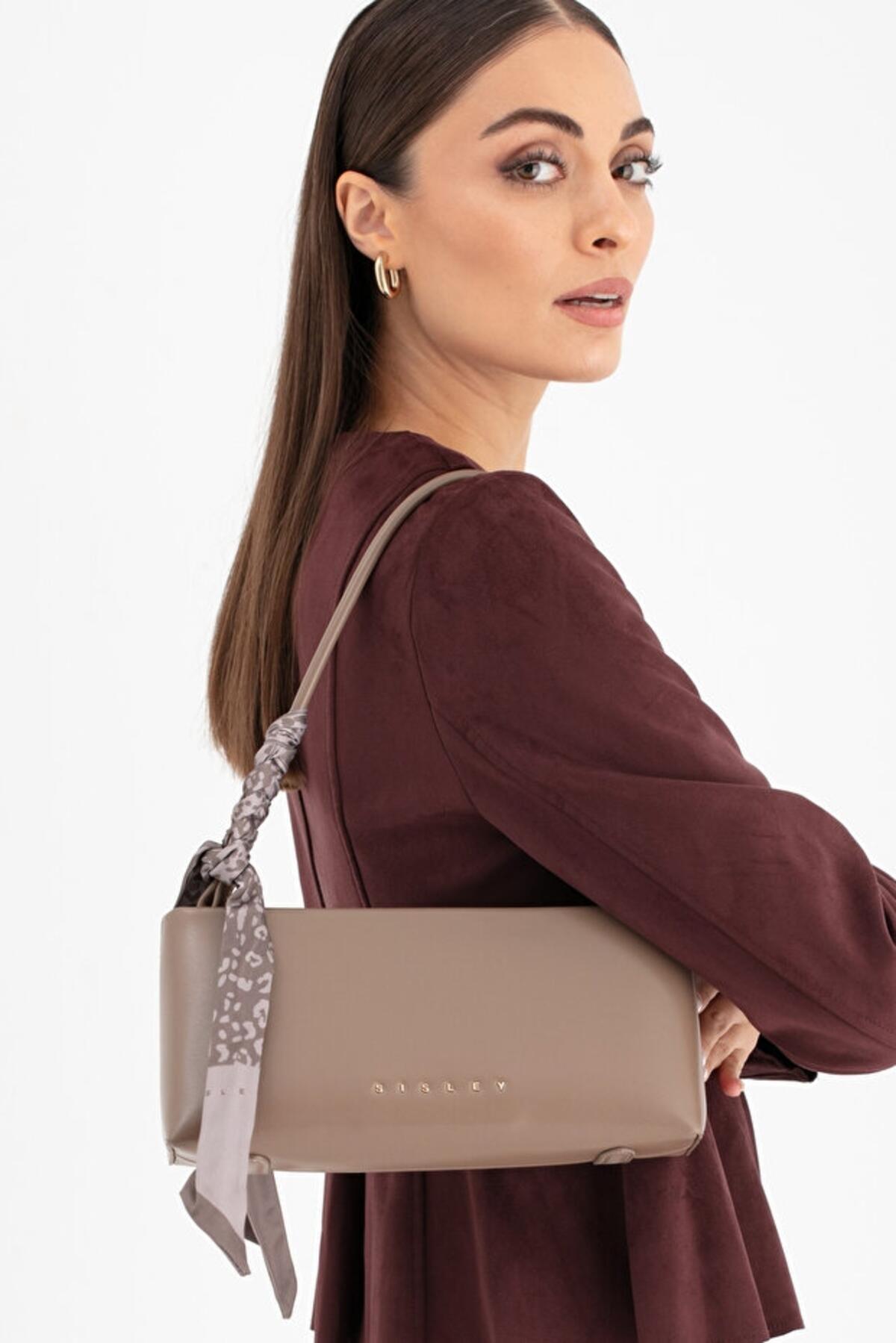 Sisley Kadın Kol Çantası SLY_281 Taş Sisley Kadın Kol Çantası SLY_281 Taş