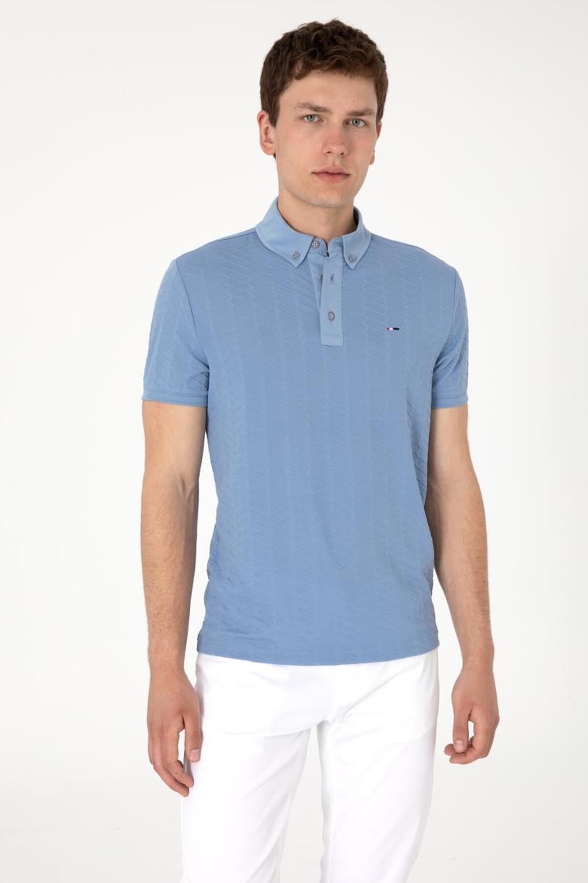 U.S Polo Assn. Tişört 2105937 G081SZ011 Mavi