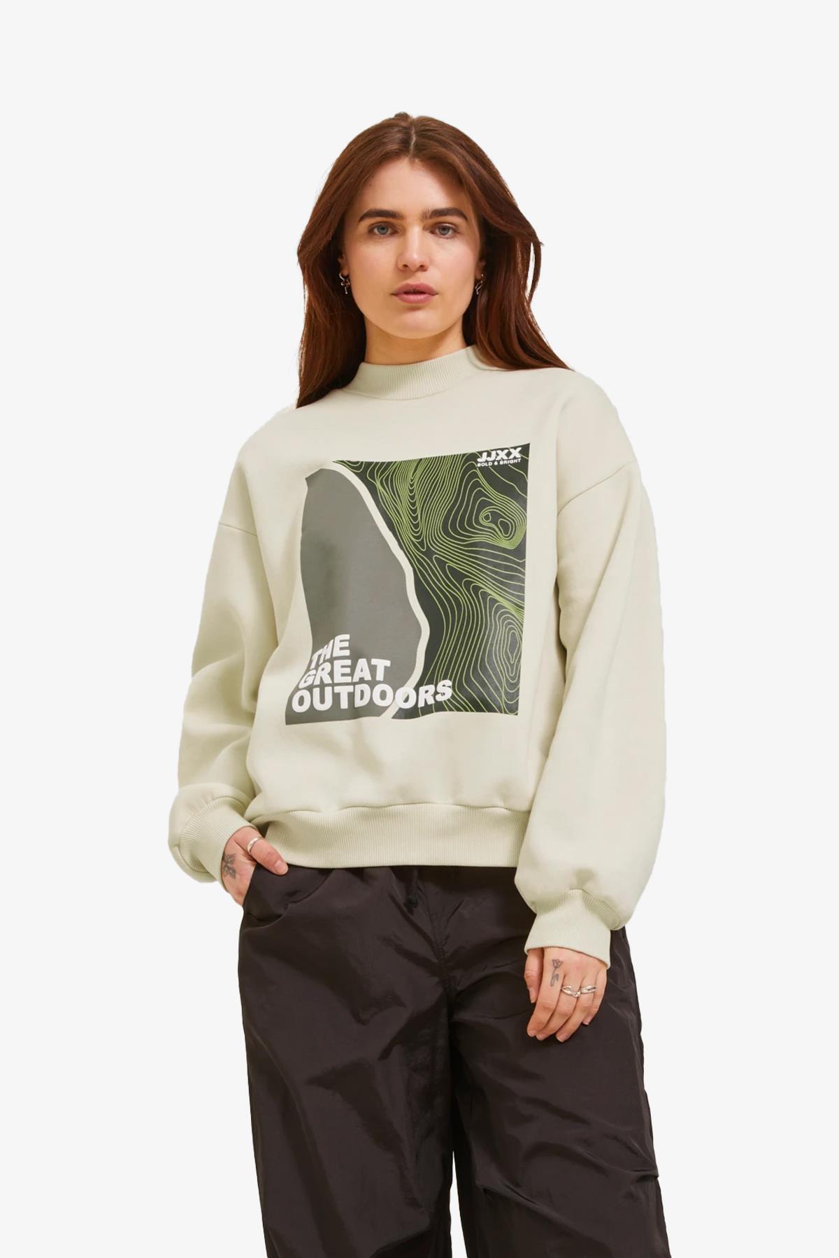 Jjxx Sweatshirt 12241324 Krem