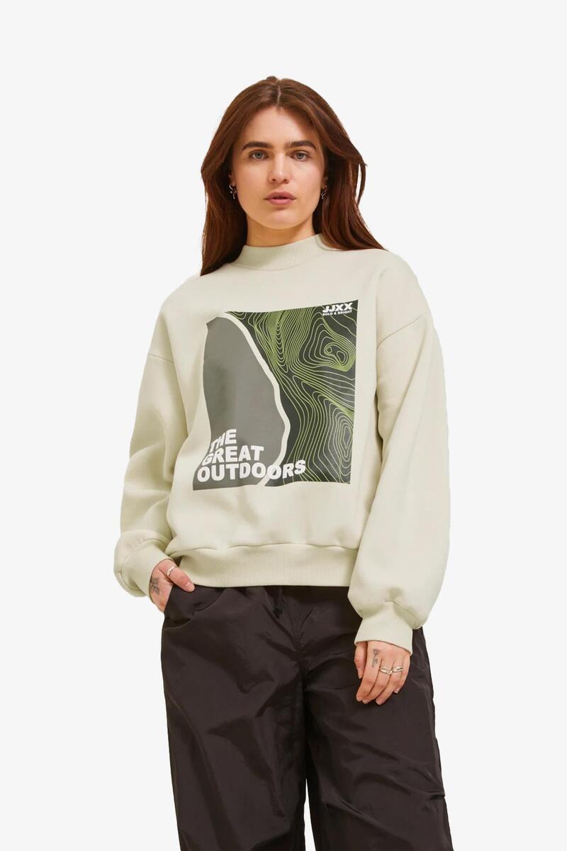 Jjxx Sweatshirt 12241324 Krem