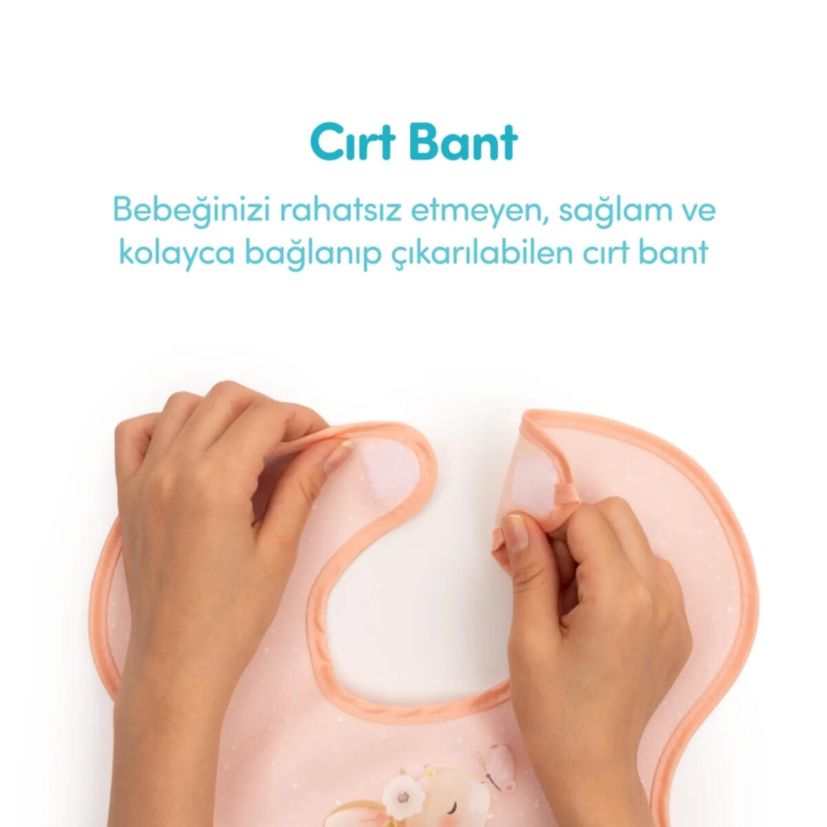 Sevi Cırtlı Muşamba Önlük Mutlu Tavşan 22-186