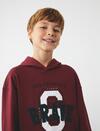 Koton Sweatshirt Erkek Çocuk 6WKB10026TK Bordo