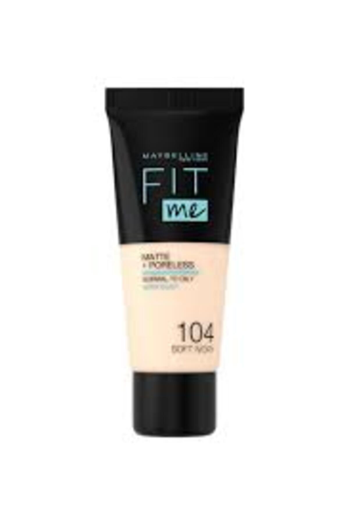 Maybelline Fondöten Fit Me Matte&Poreless No:104