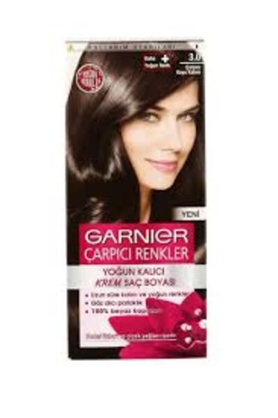Garnier Saç Boyası Çarpıcı Renkler No:3.0 Çarpıcı Kahve (Dy)
