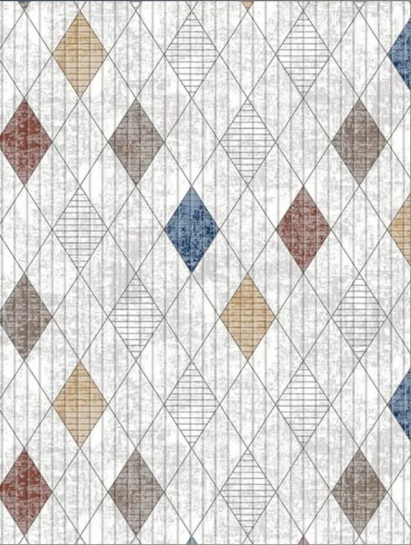 Dinarsu Desenli Embos Yolluk 100 Cm Armin Multi