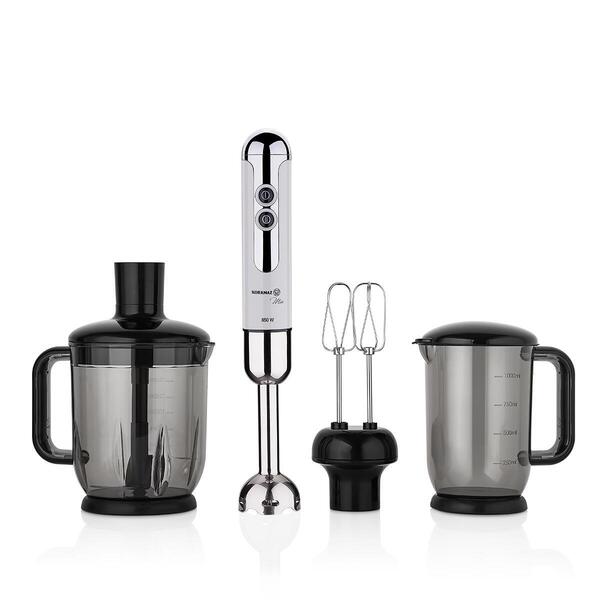 Korkmaz Blender Seti Mia Mega A447-14 Vanilya