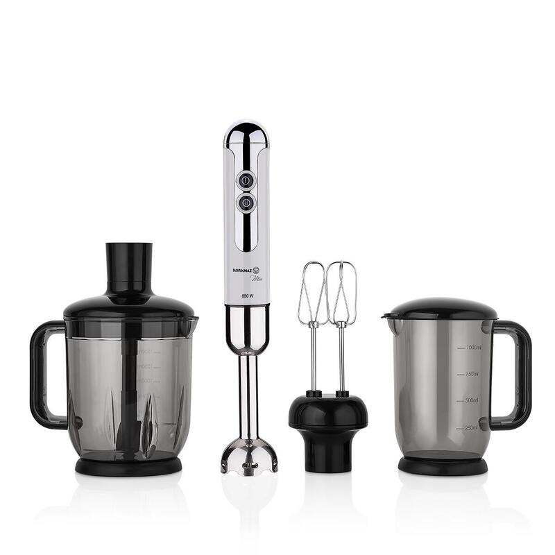 Korkmaz Blender Seti Mia Mega A447-14 Vanilya