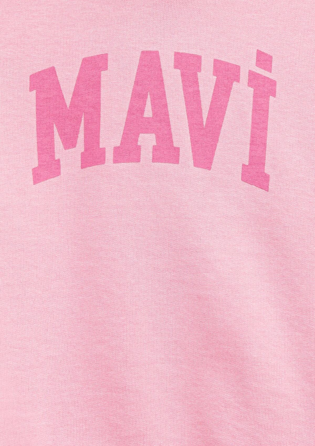 Mavi Sweatshirt Kız Çocuk M7S10147-70972 Pembe