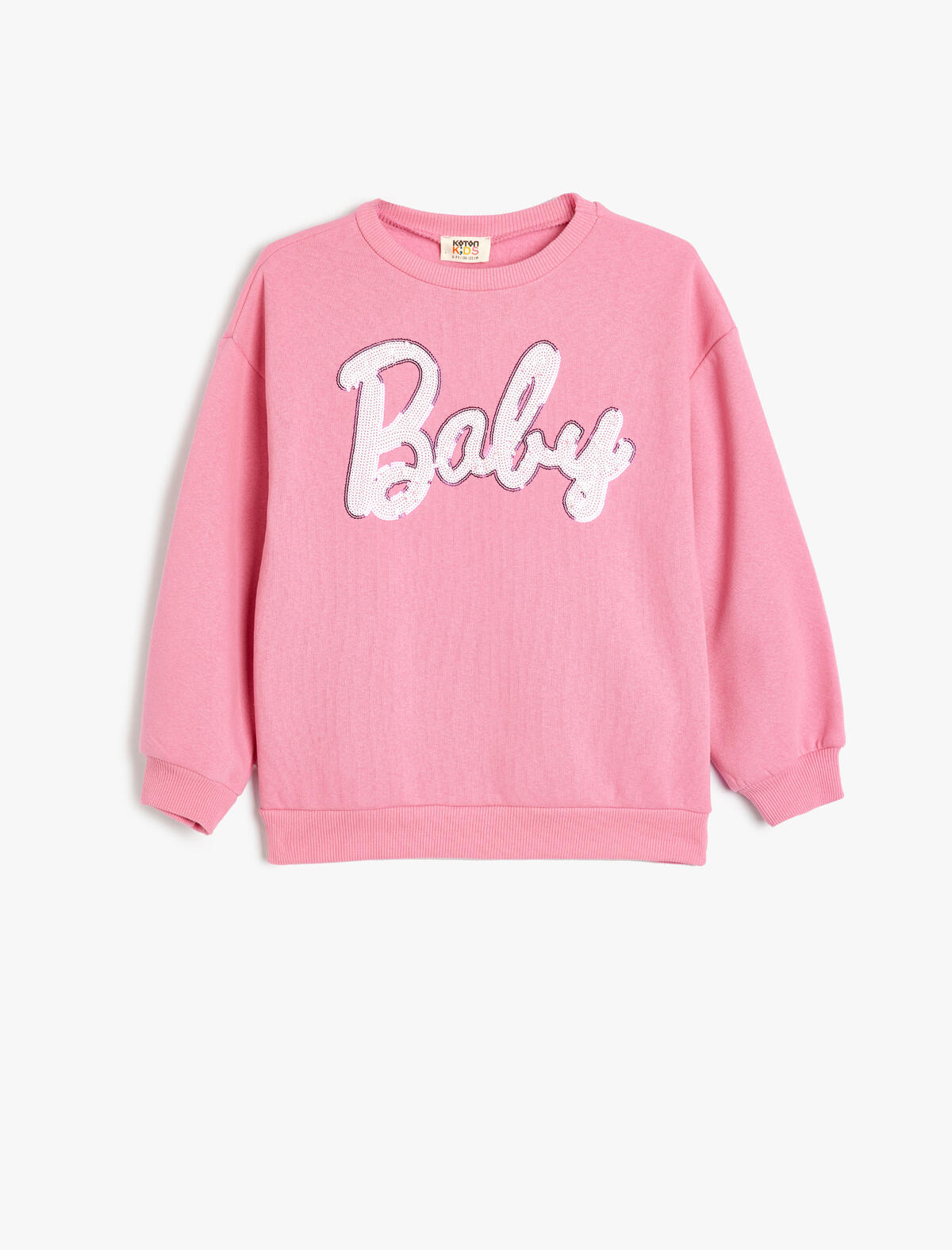 Koton Sweatshirt Kız Çocuk 5WKG10228AK Pembe