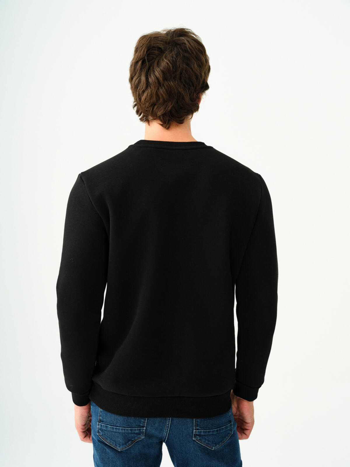 Loft Sweatshirt LF2037697 Siyah-Mor