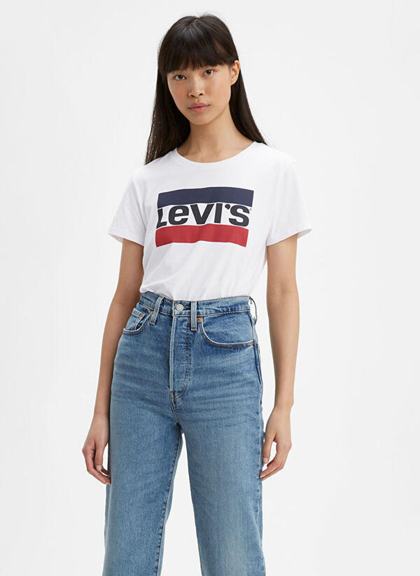 Levis Tişört 17369-1313 Beyaz