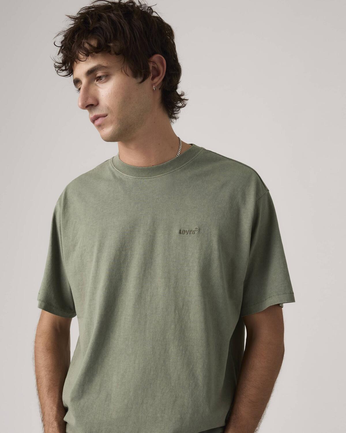 Levis Erkek Tişört A0637-0189 Açık Haki