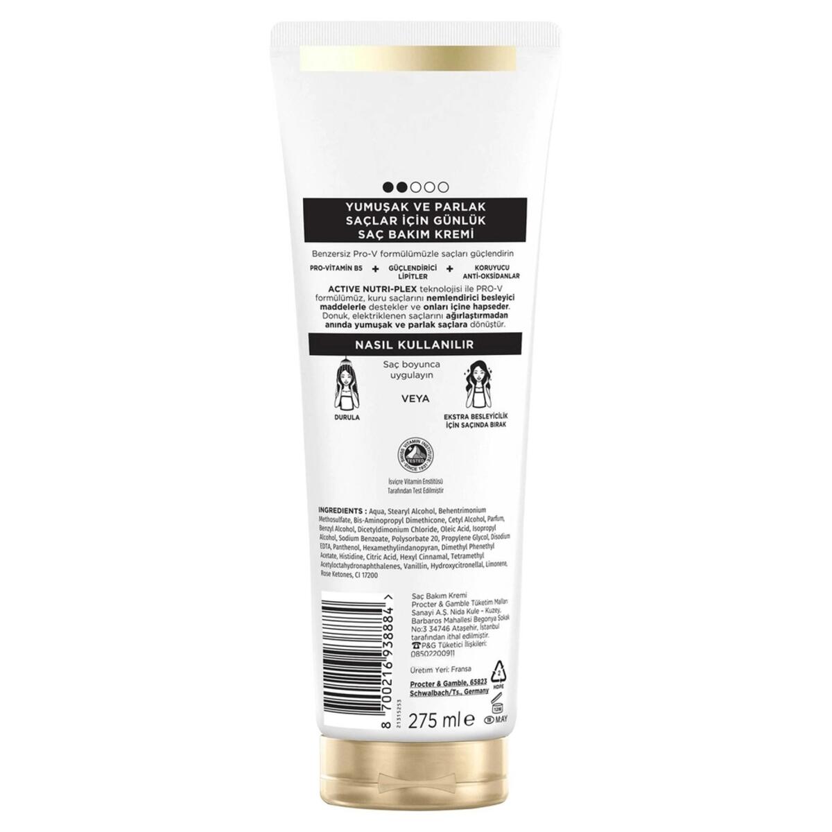 Pantene Saç Bakım Kremi Kesintisiz Nem 275Ml