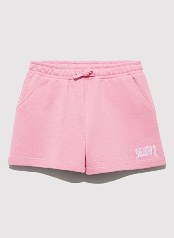 Mavi Şort Kız Çocuk M7410002-70972 Pembe