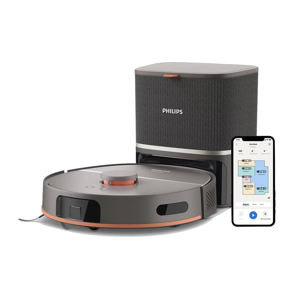 Philips Akıllı Süpürge Islak Kuru Xu5100/10