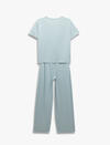Koton Pijama Takımı 5SLK40097MK Mavi