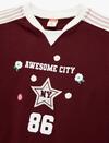 Koton Sweatshirt Kız Bebek 6WMG10084AK Bordo