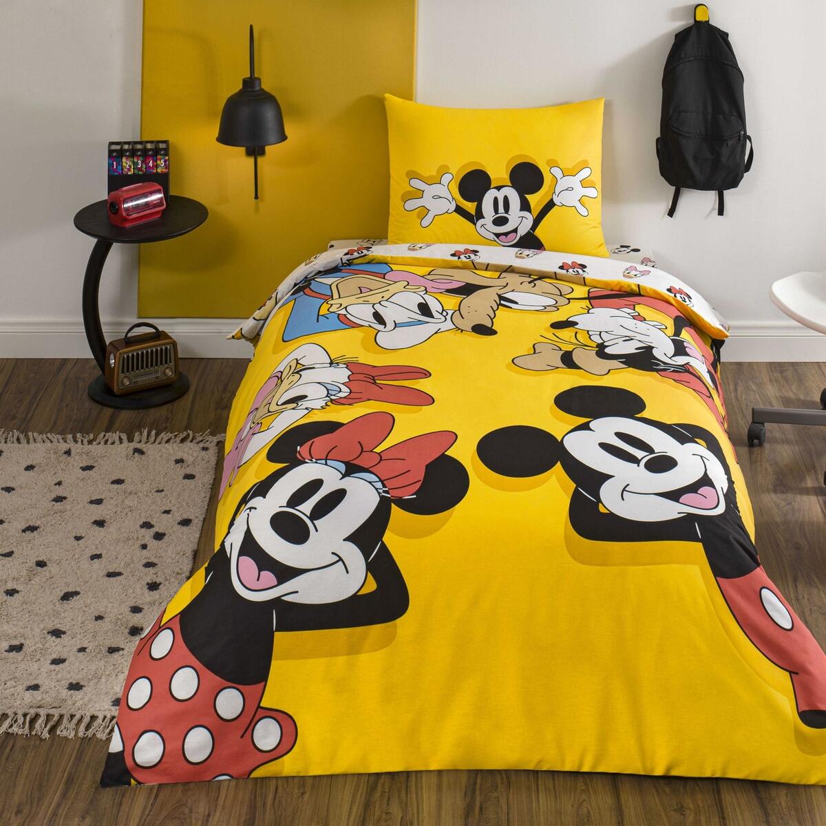 Taç Nevresim Takımı Tek Kişilik Disney Dh Mıckey&Frıends