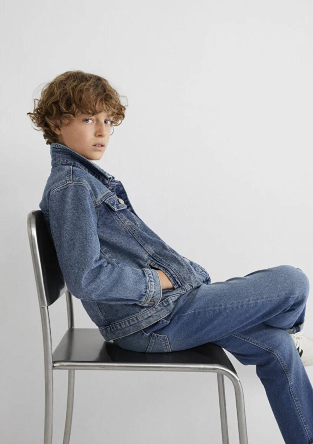 Mavi Ceket Erkek Çocuk Kai M6111402-91062 3-4