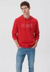 Mavi Sweatshirt M065606-82054 Acı Kırmızı
