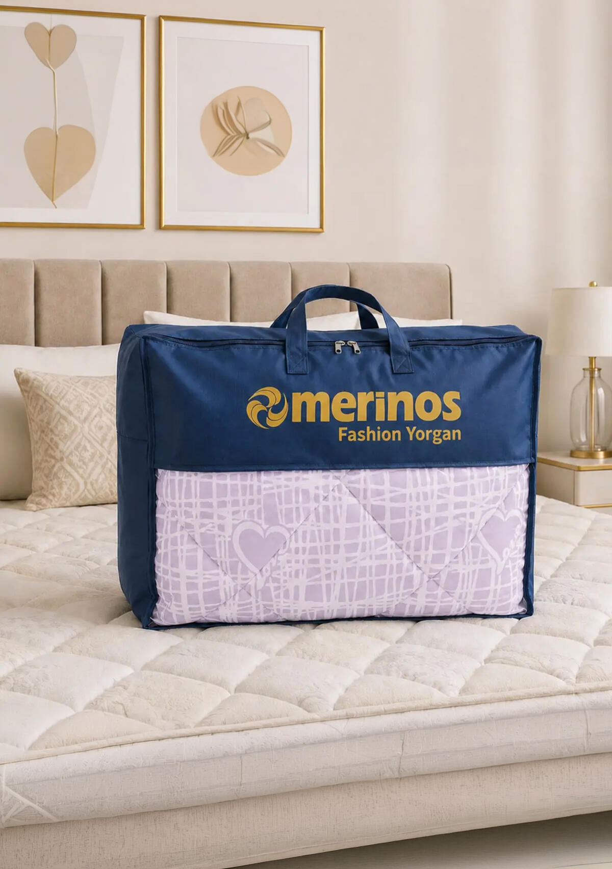 Merinos Yorgan Fashion Micro 195*215 Ever Lila