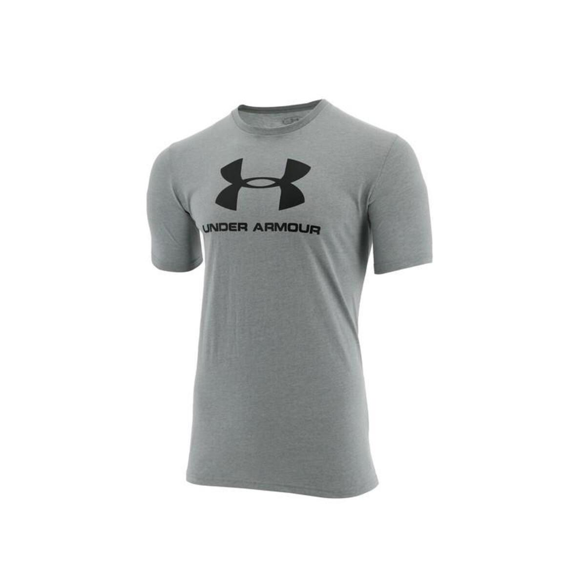 Under Armour Ua Big Logo Fill Ss 1379451-035 Gri