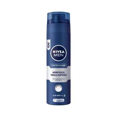 Nivea Men Traş Köpüğü Protect&Care 200Ml (Dy)