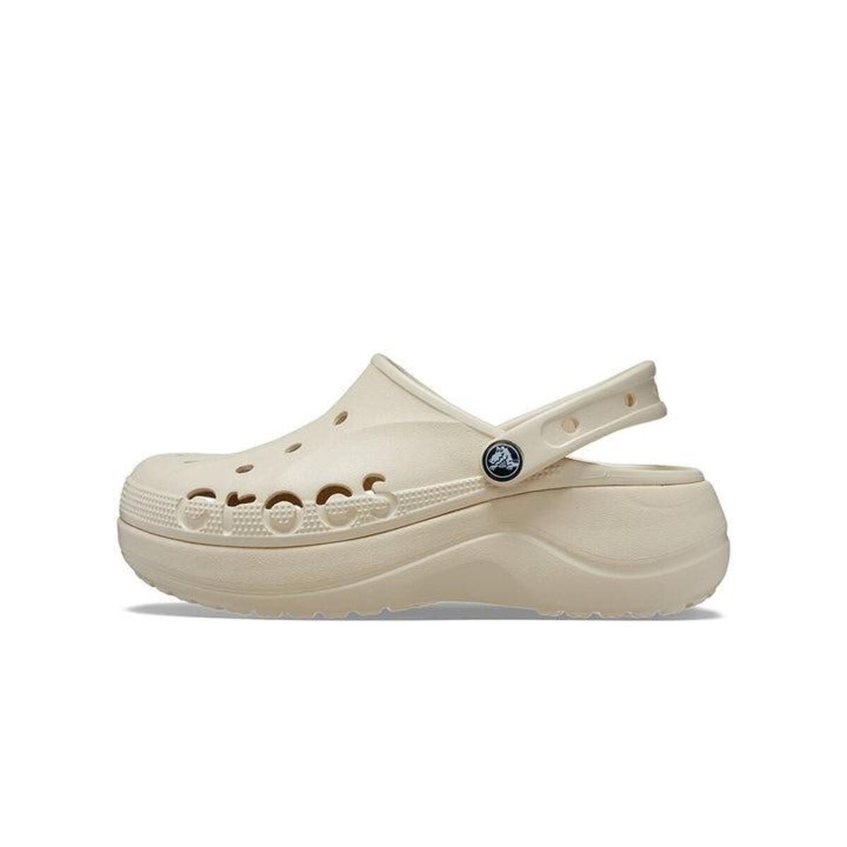 Crocs Baya Platform Clog 208186_11S Winter White