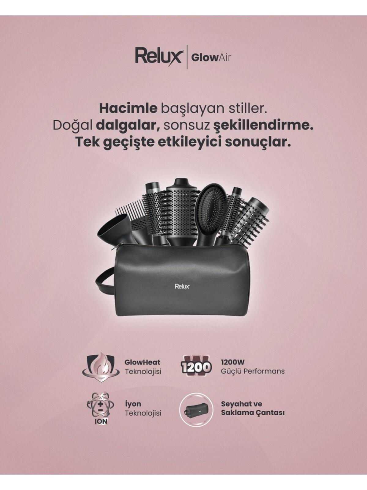 Relux Saç Şekillendirici Glowair As8700