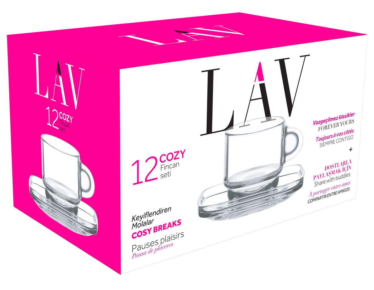Lav Espresso Seti 12'Li Cozys1