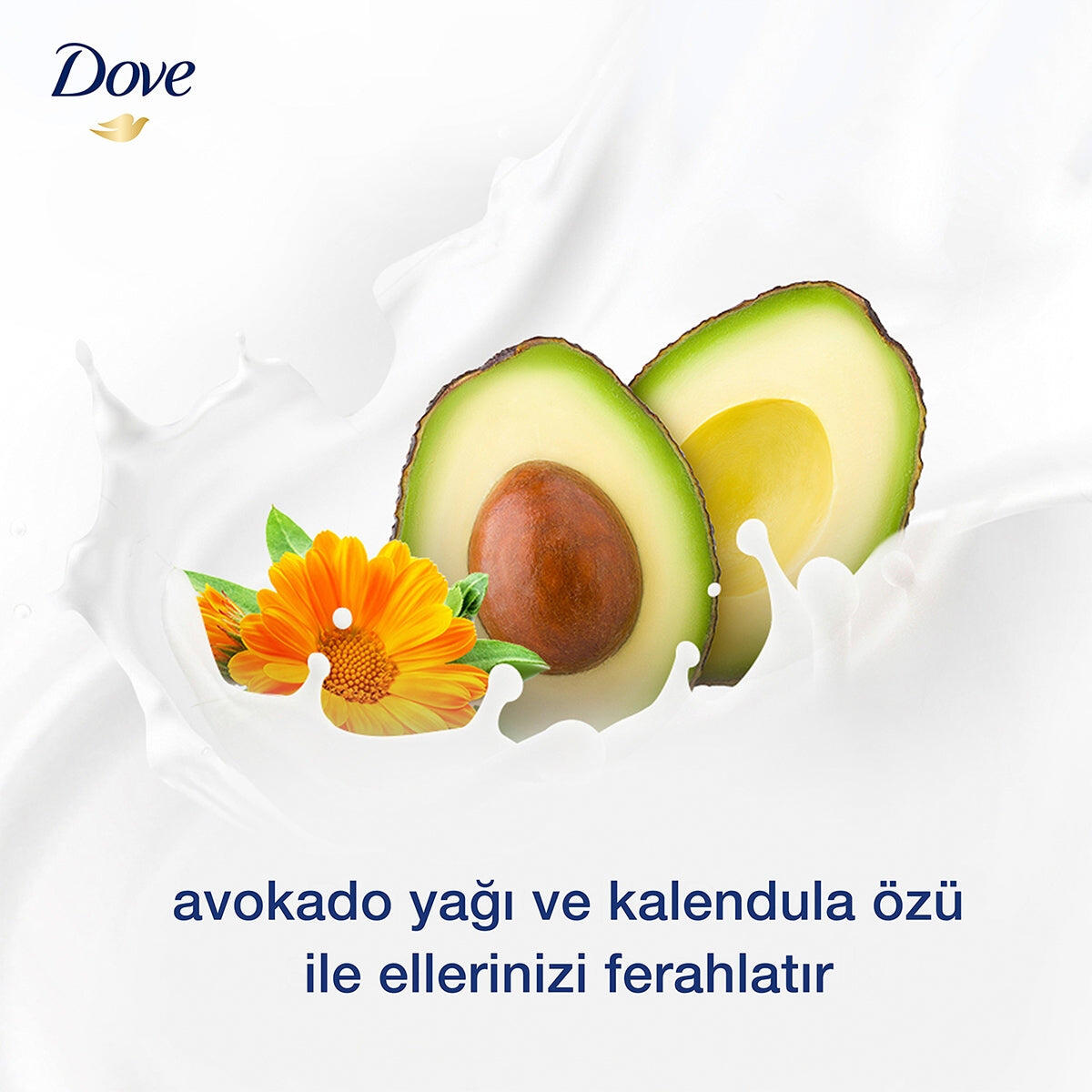Dove Sıvı Sabun Nemlendirici Avokado Yağı 450Ml