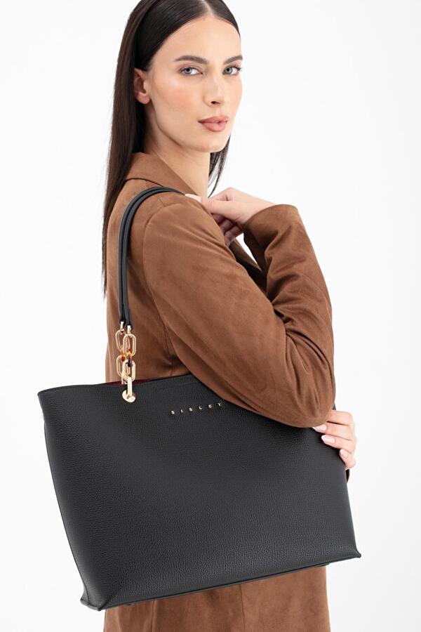 Sisley Kadın Kol Çantası SLY_285 Siyah