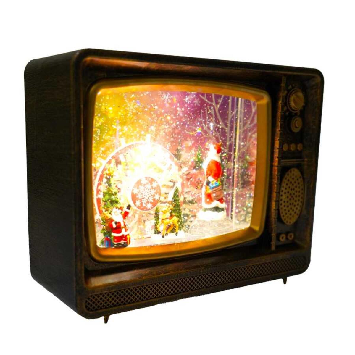 Ceren Toy Kar Küresi Büyük Boy Televizyon Noel Baba LLM-HDY0004