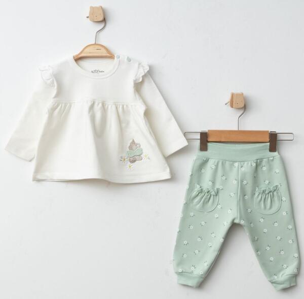 Aziz Bebe 2Li Takım 2284 Yeşil