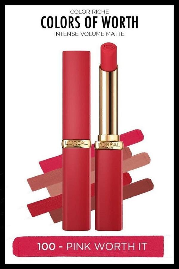 Loreal Paris Ruj Color Riche İntense Volume Mat No:100