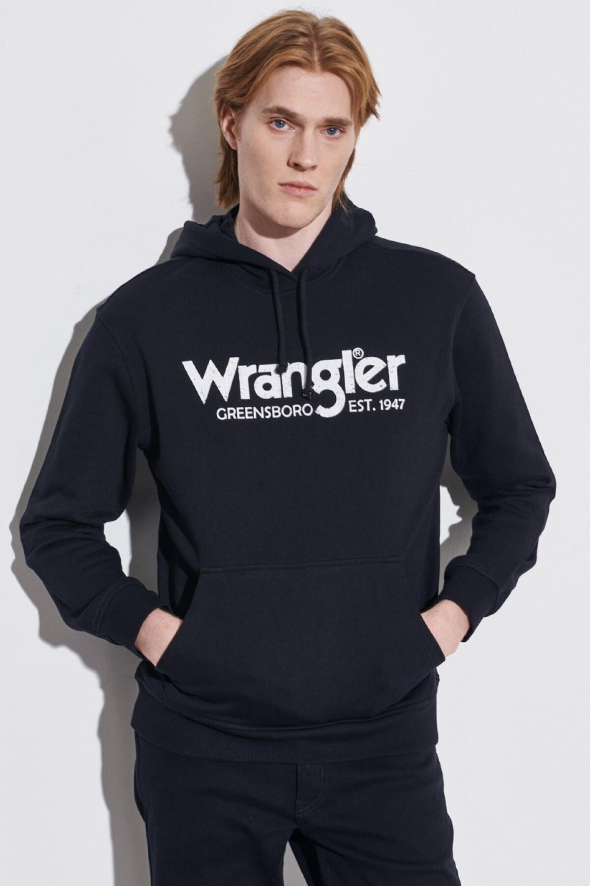 Wrangler Sweatshirt W212026001 Siyah