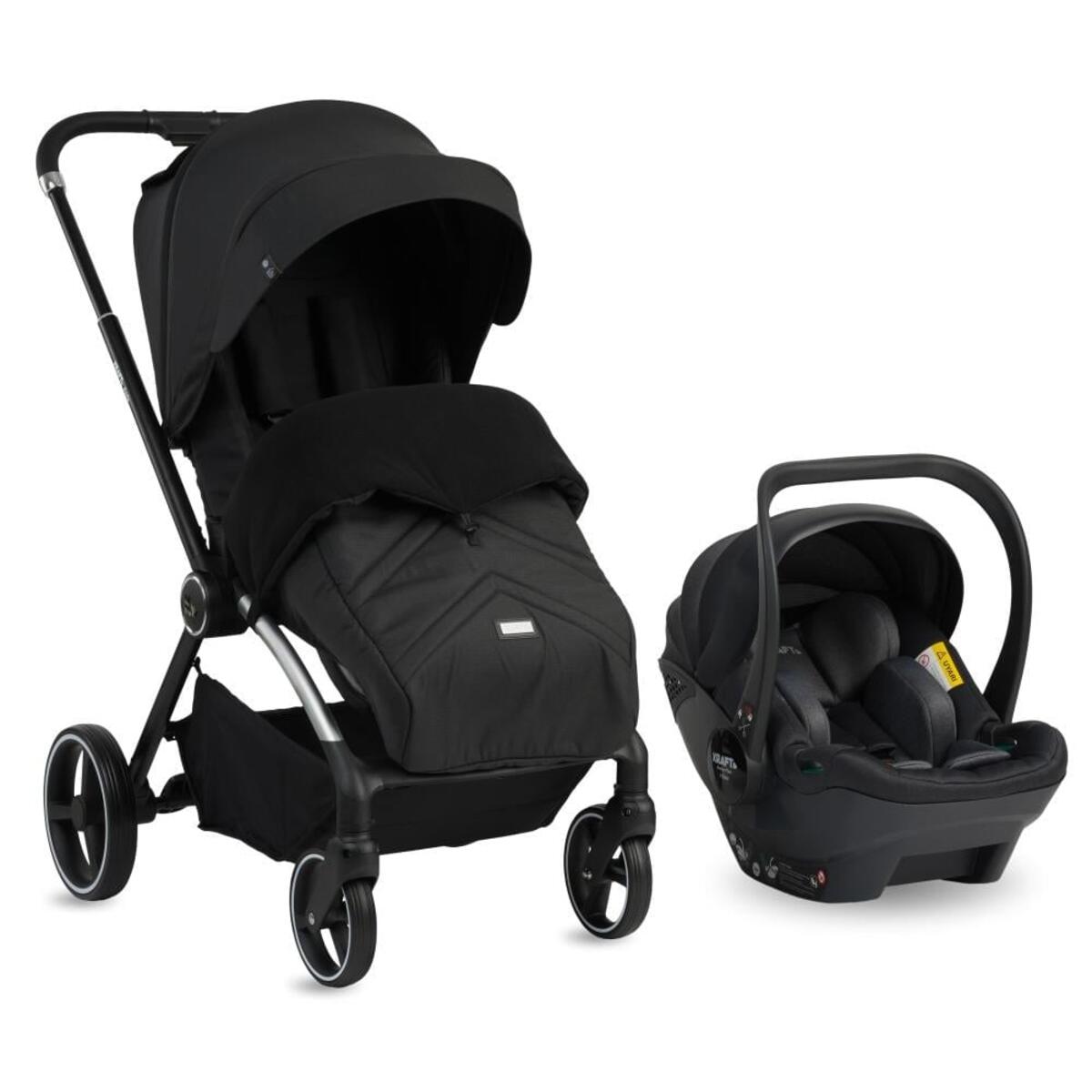 Kraft Travel Bebek Arabası Parle Siyah