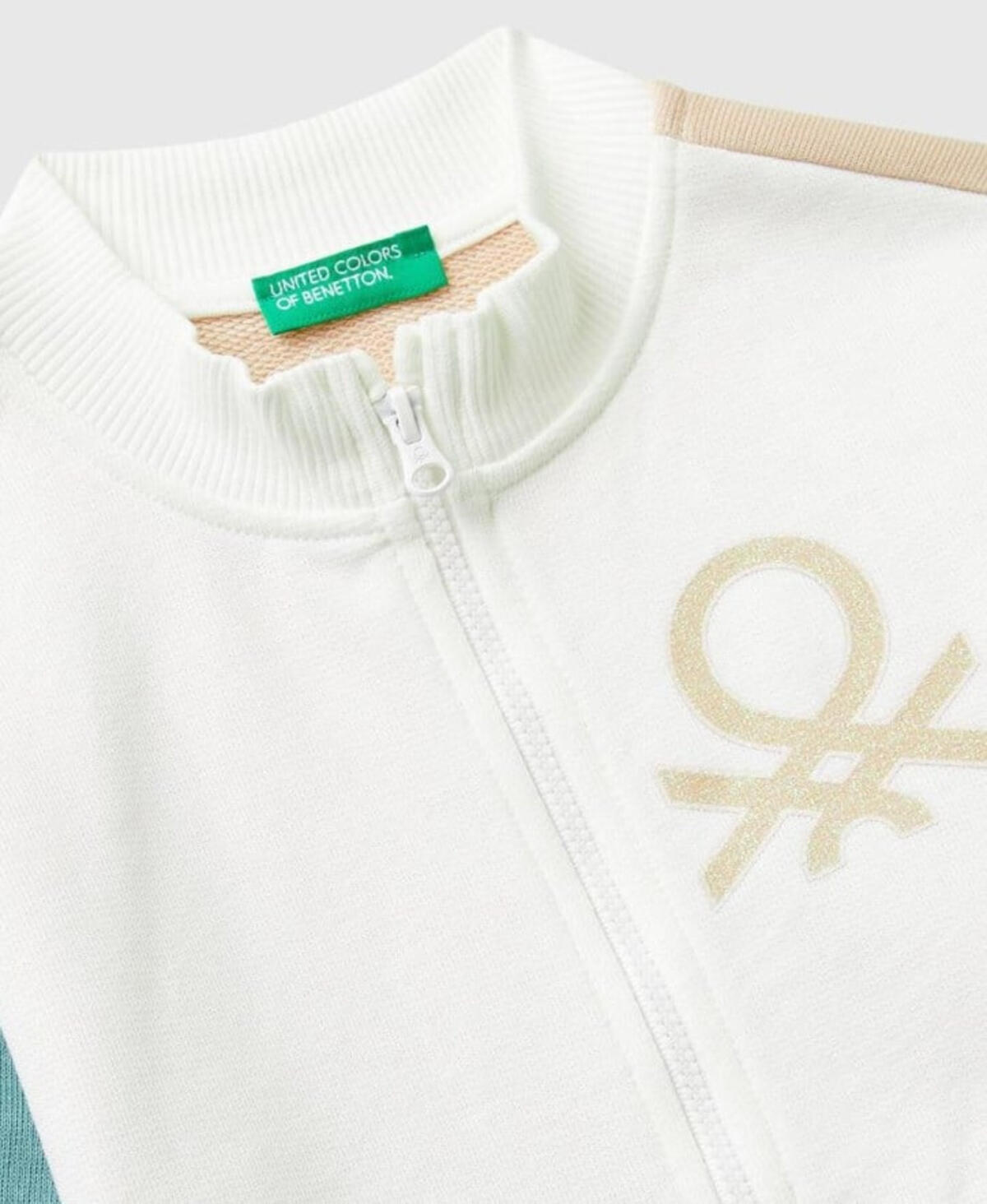 Benetton Sweatshirt Kız Bebek BNT-BG 3J70G503U-25K Beyaz