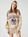 Koton Sweatshirt 3WAL10174IK Bej