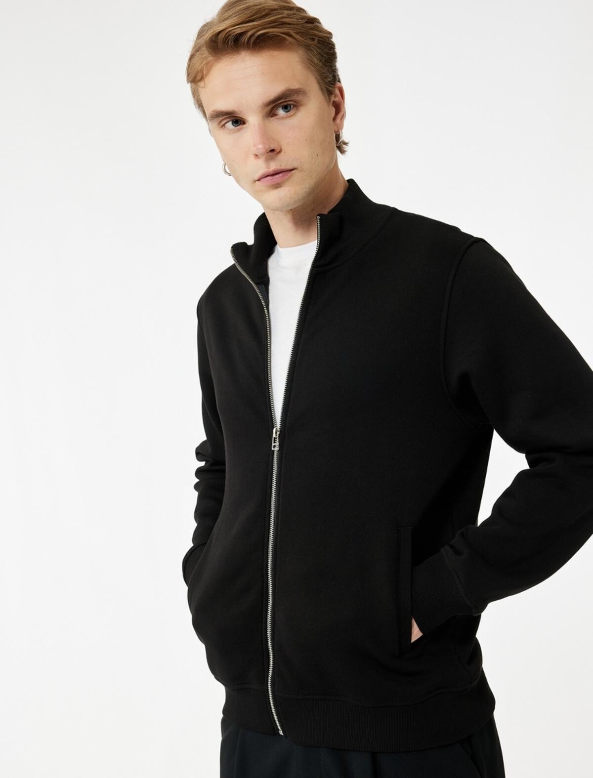 Koton Sweatshirt 6WAM70019MK Siyah