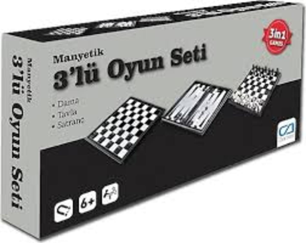 Ca Games Manyetik Dart 3Lü Oyun Seti CA-10002