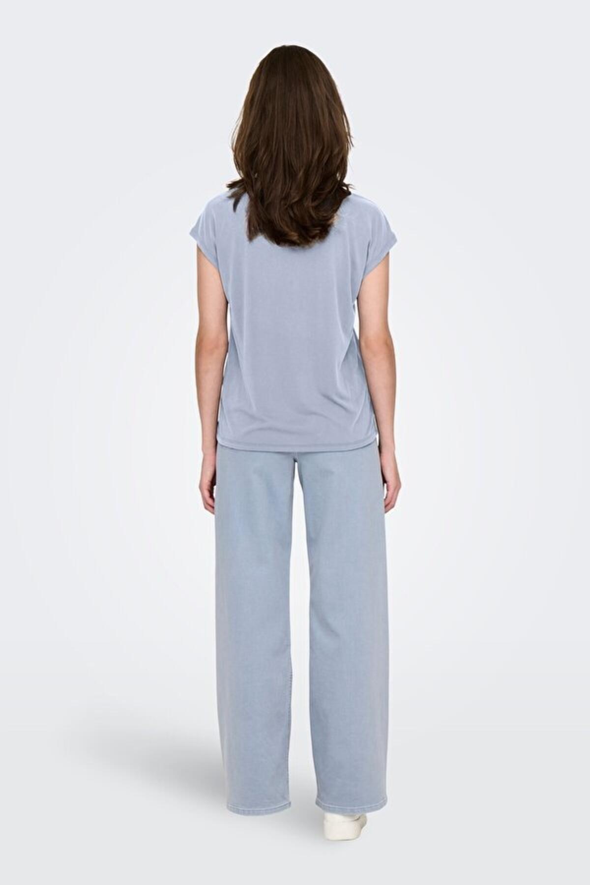 Only Bluz 15326642 Açık Mavi