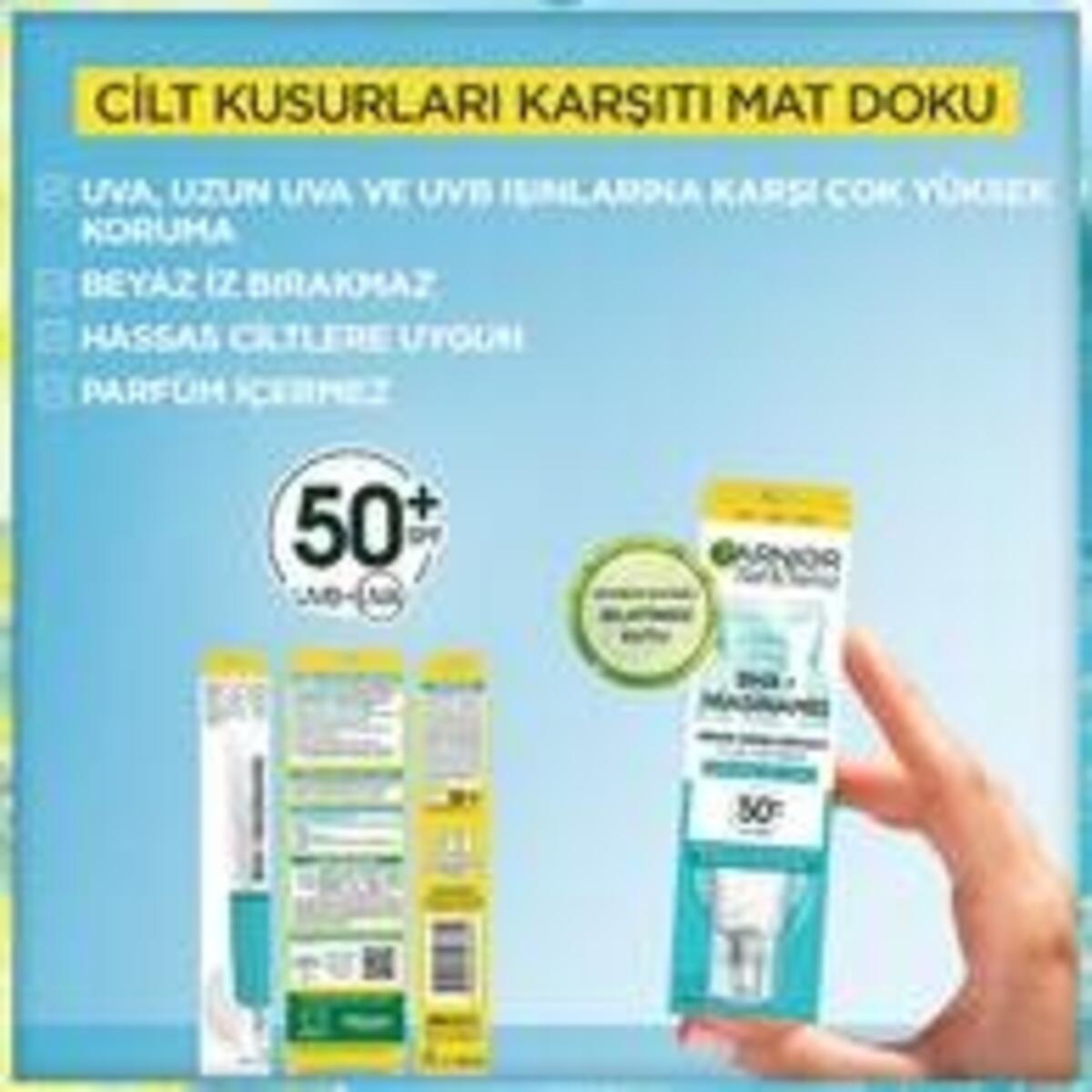 Garnier Yüz Kremi Niacinamide Daily UV Fluid 40Ml