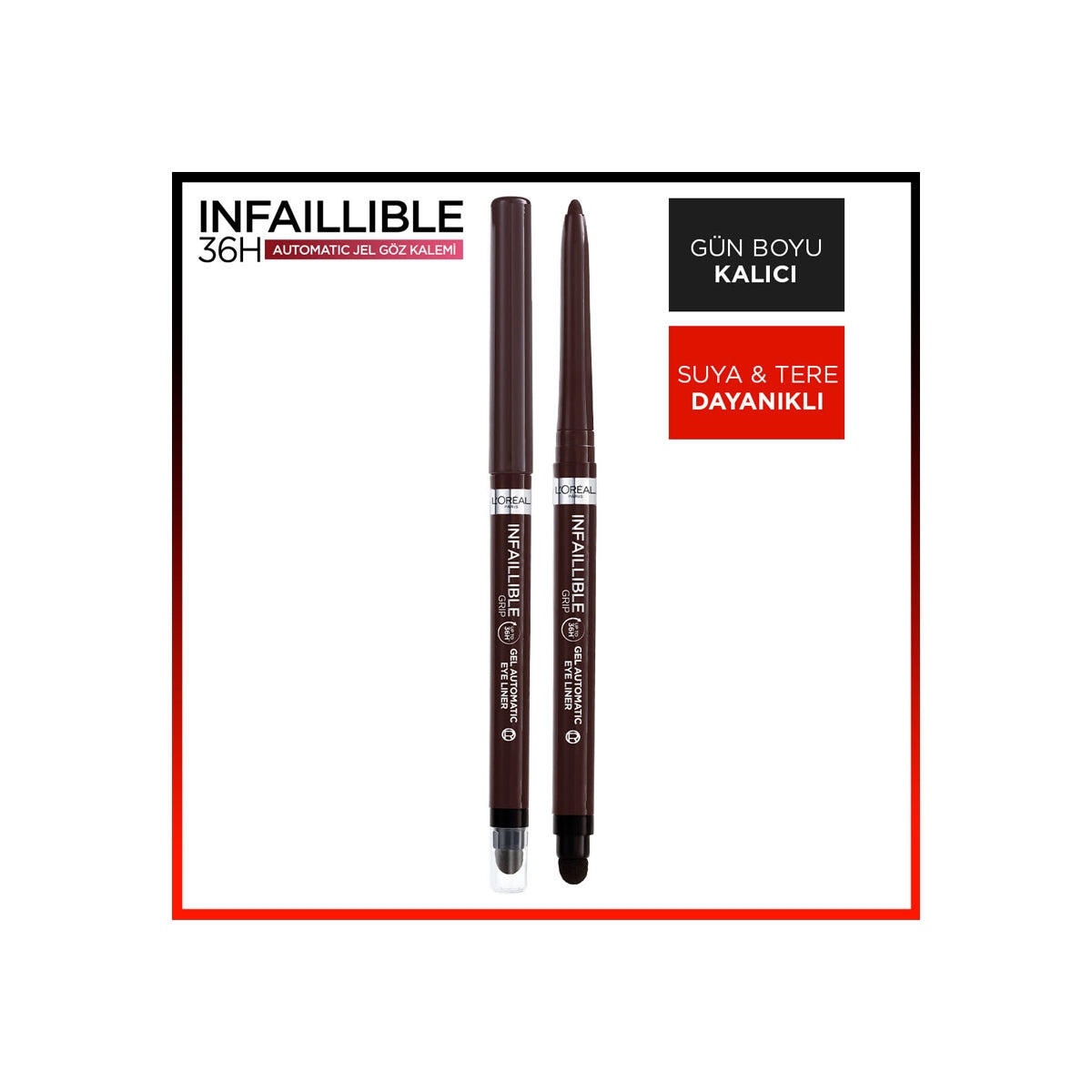 Loreal Paris Eyeliner İnfaillible Gel Auto No:260 Brown Dnm