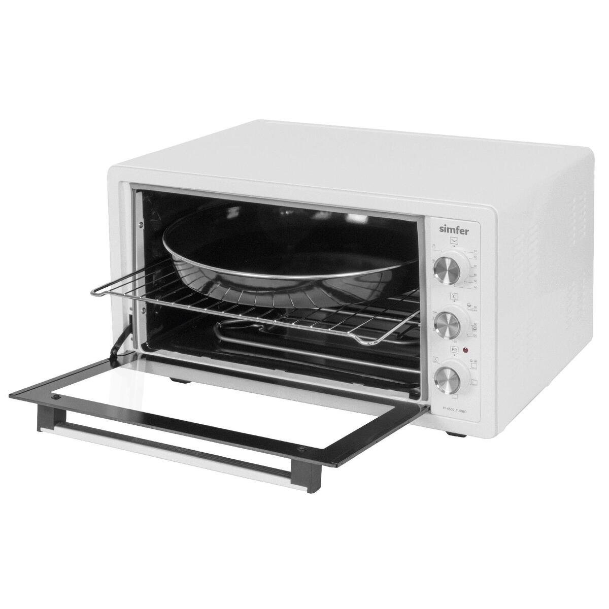 Simfer Mini Fırın 4502 45Lt Beyaz