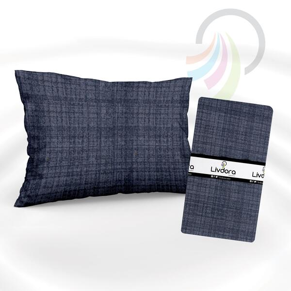 Livdora Yastık Kılıfı 50*70 İndigo
