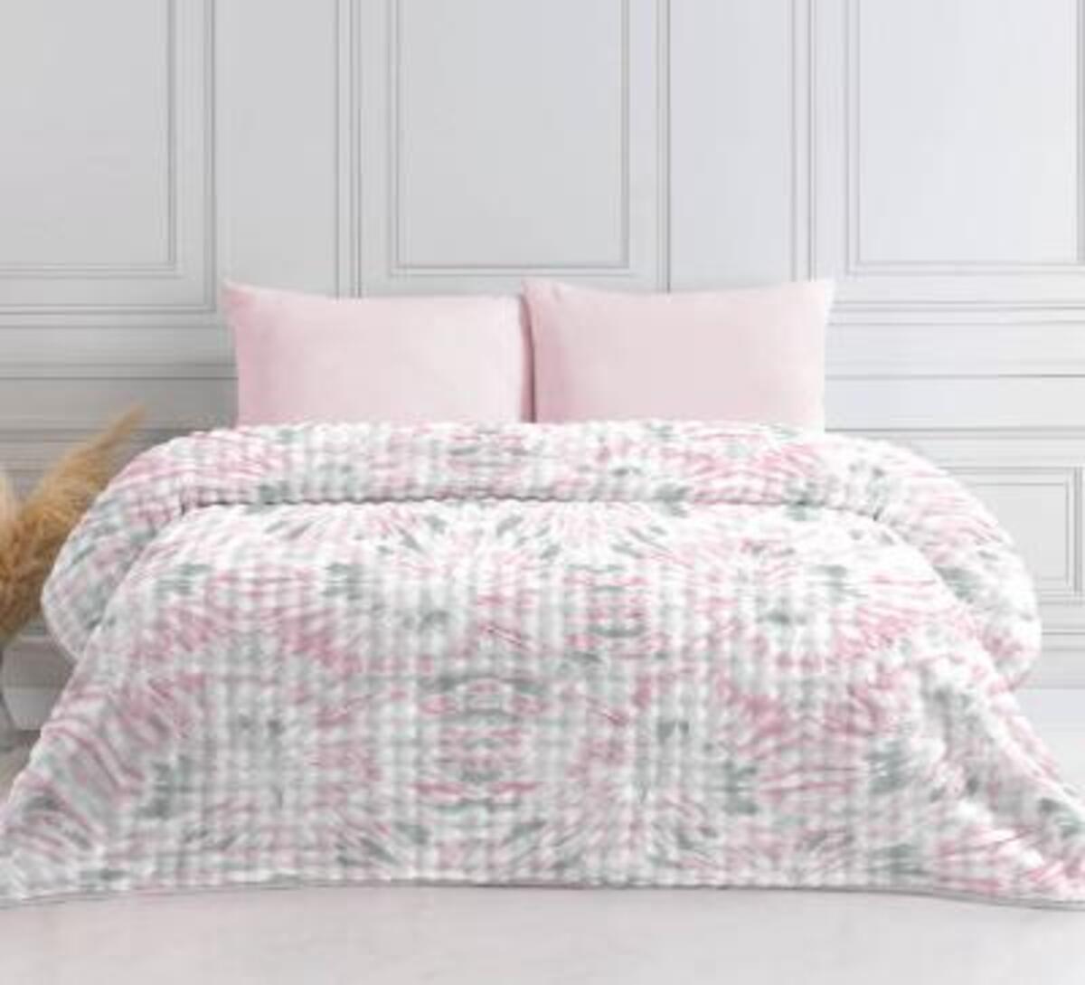 Merinos Battaniye Çk Embos Harmony Pembe