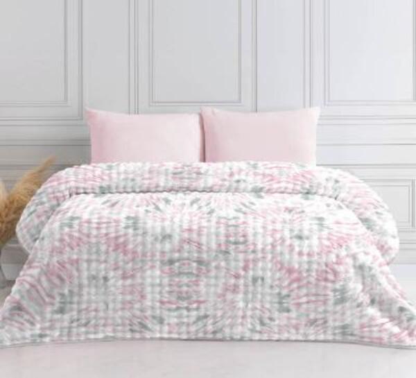 Merinos Battaniye Çk Embos Harmony Pembe